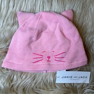 Janie and Jack kitty hat